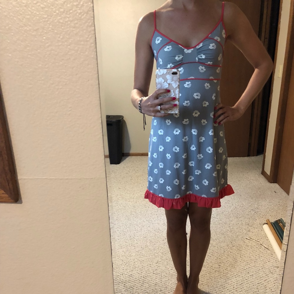 Flower Spaghetti Strap Dress
